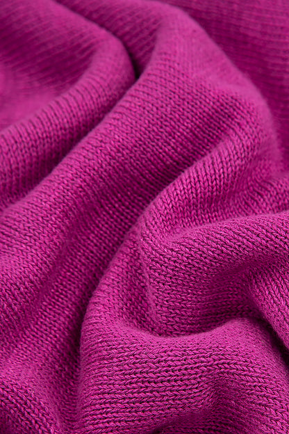 A-Line Two Pockets Orchid Linen Jumper 5