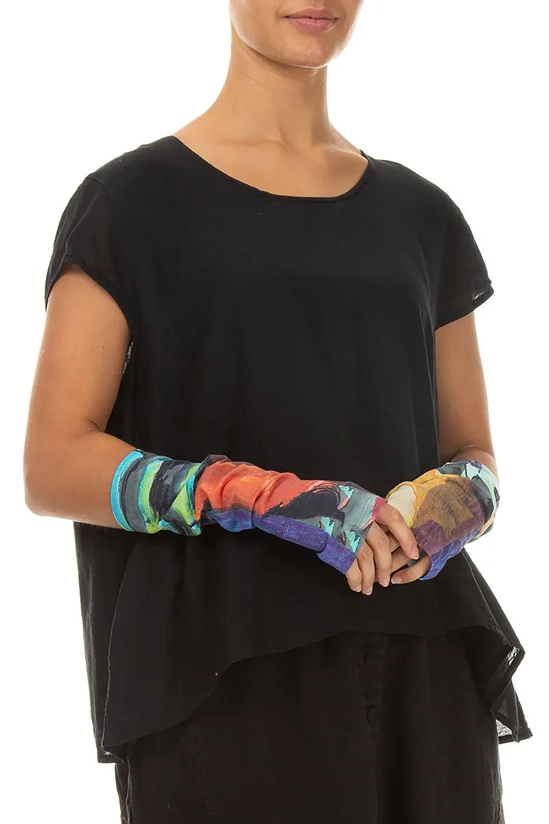 Abstract Cotton Wristlets 3