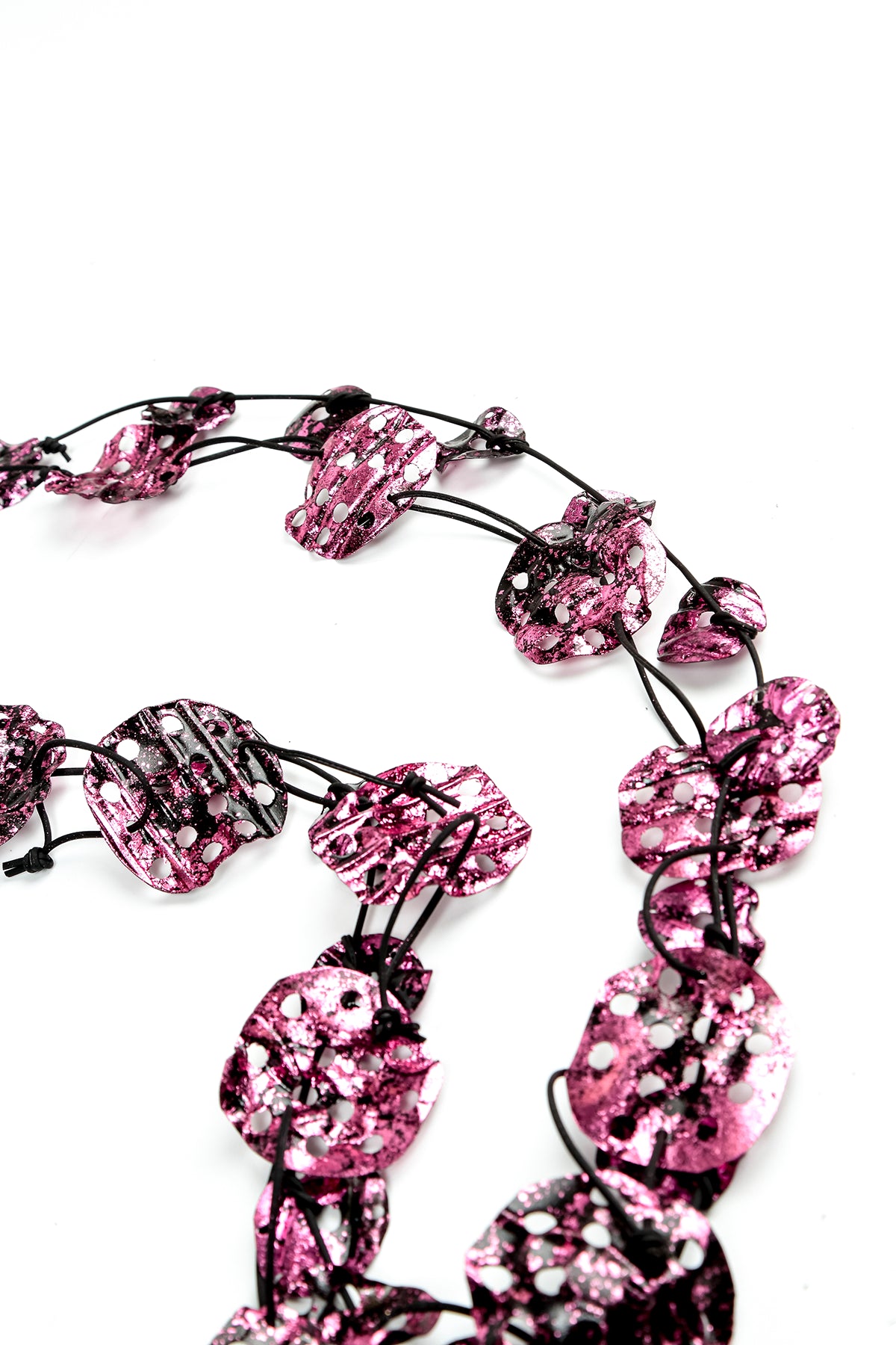 Collier racine de lotus aqua