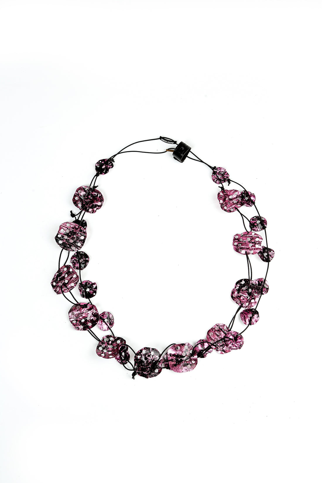 Aqua Lotus Root Necklace