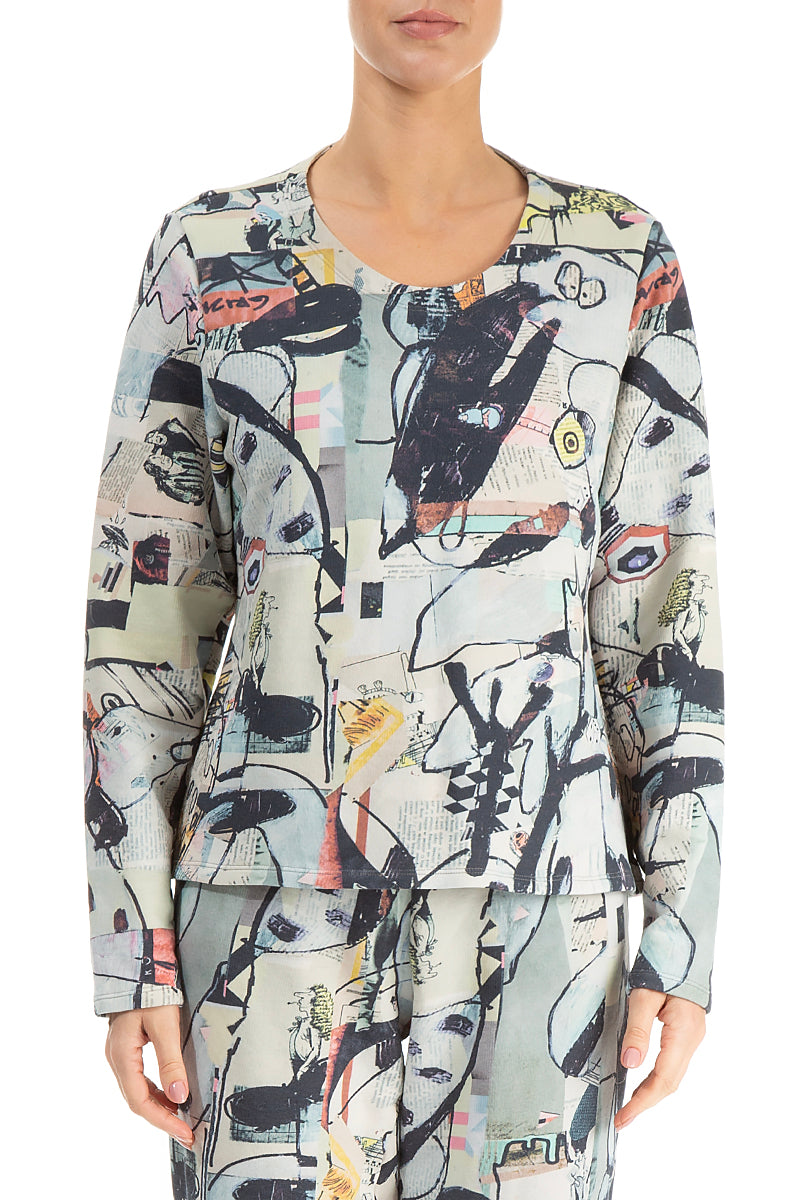 Artful Elements Cotton Jumper 1