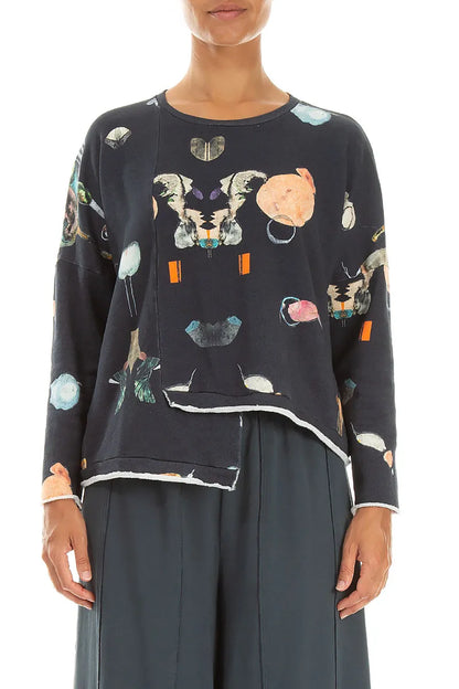 Blouse asymétrique en Coton Fairy-Tale