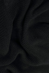 V-Neck Black Linen Cardigan 5