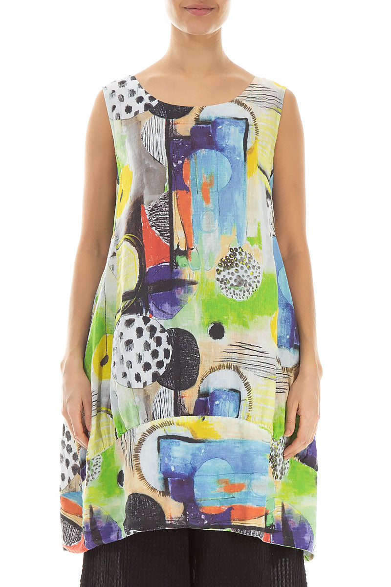 Balloon Artmaze Linen Tunic 1