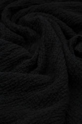 Balloon Black Wool Skirt 4