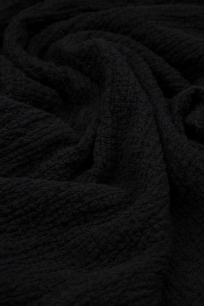 Balloon Black Wool Skirt 4