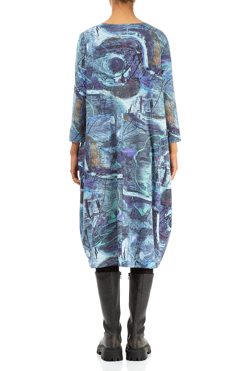 Balloon Blue Reverie Cotton Dress 2