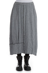 Balloon Grey Wool Skirt 1