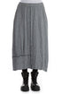 Balloon Grey Wool Skirt 1