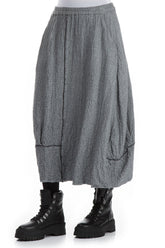 Balloon Grey Wool Skirt 3