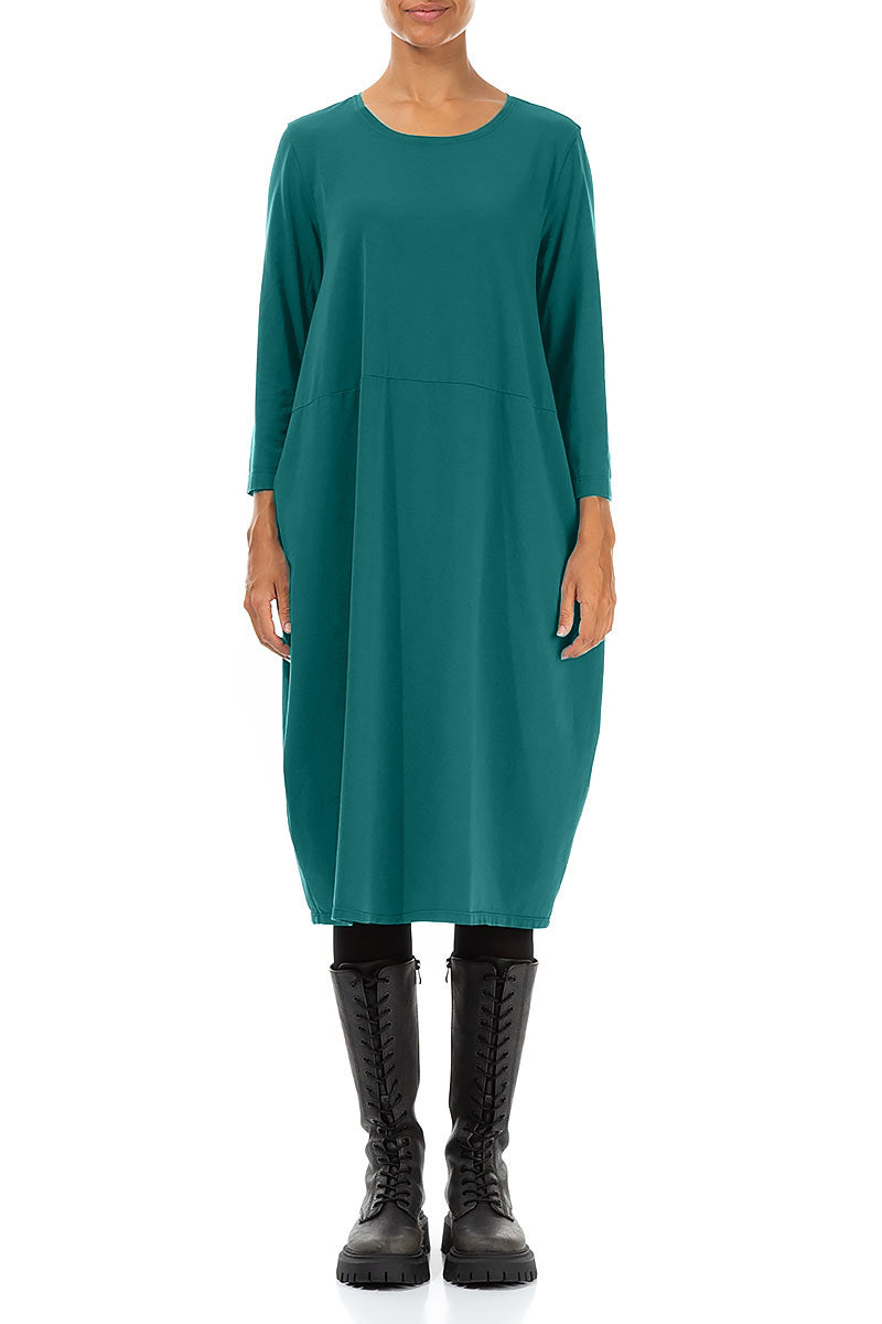 Balloon Peacock Cotton Dress 1