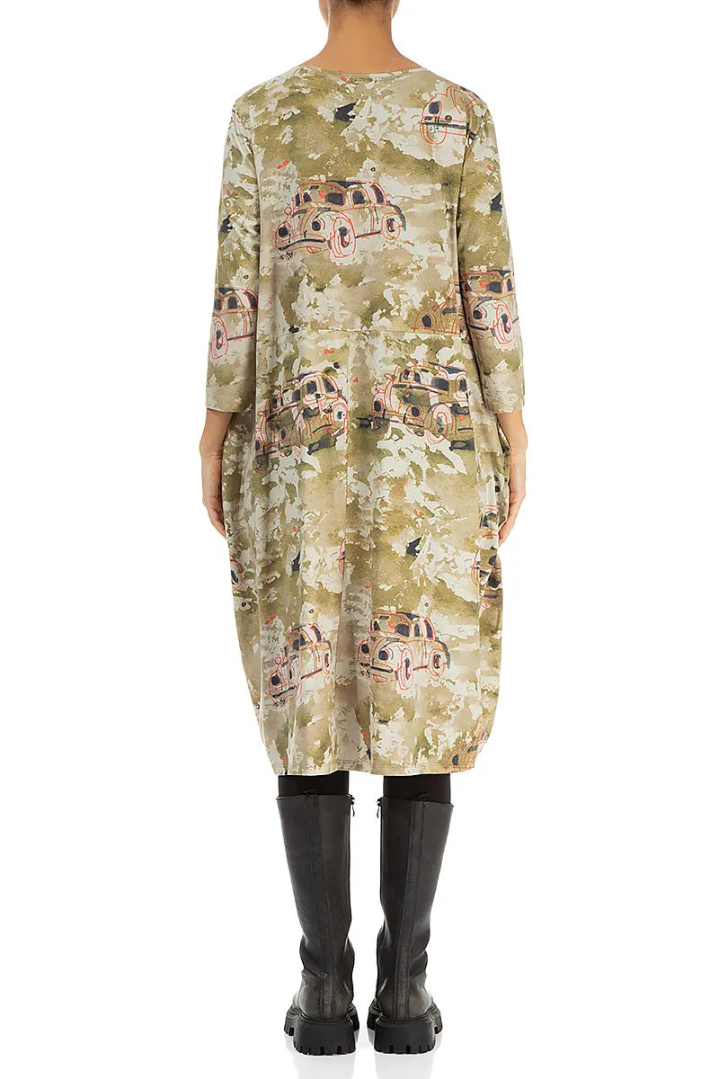 Balloon Retro Cotton Dress