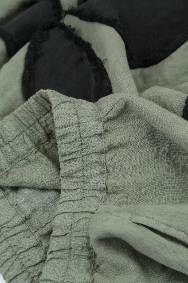 Balloon Sage Petal Linen Skirt 6