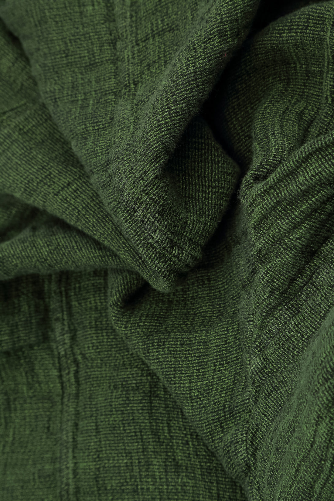 Balloon Shamrock Green Mélange Linen Dress 6