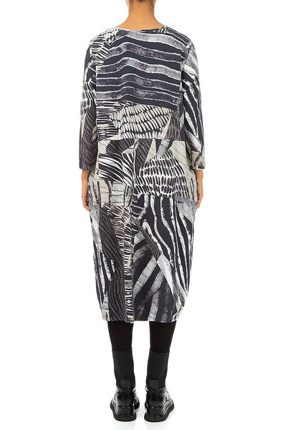 Balloon Wild Ink Cotton Dress 2