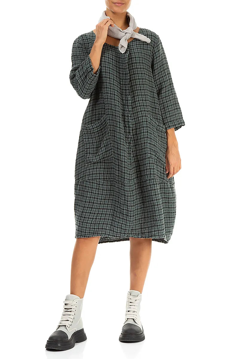 Écharpe en gaze de lin beige