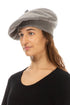 Beige Knitted Wool Beret 1
