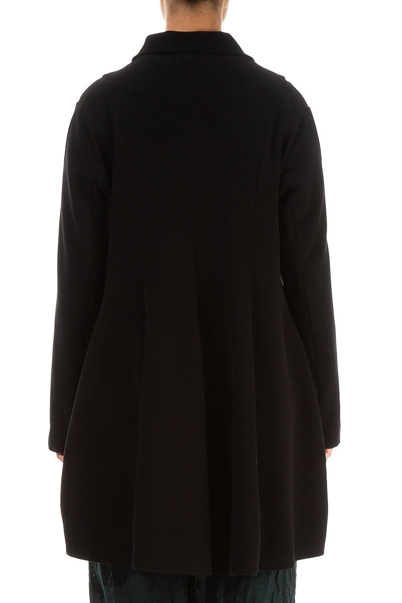 Black Balloon Cotton Jersey Jacket 2