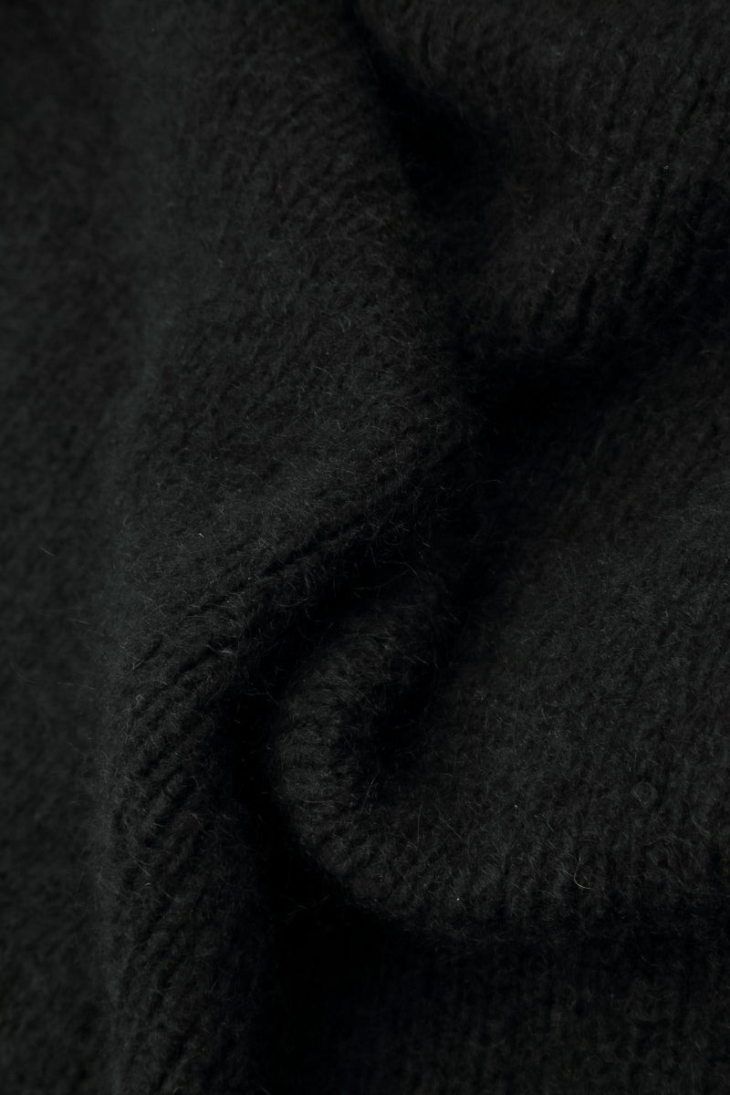 Black Cashmere Wool Vest 5