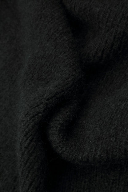 Black Cashmere Wool Vest 5