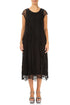 Black Crumpled Silk Chiffon Dress 1