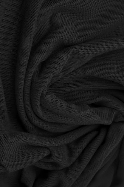 Pochettes en coton doux et maille noire