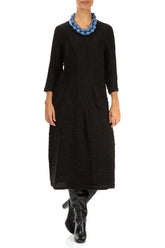 Blue Nova Silk Bead Necklace 2