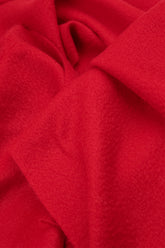 Bright Red Mulberry Silk Scarf 5