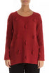 Bubbles Red Wool Sweater 1