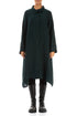 Buttoned Emerald Mélange Linen Jacket 1