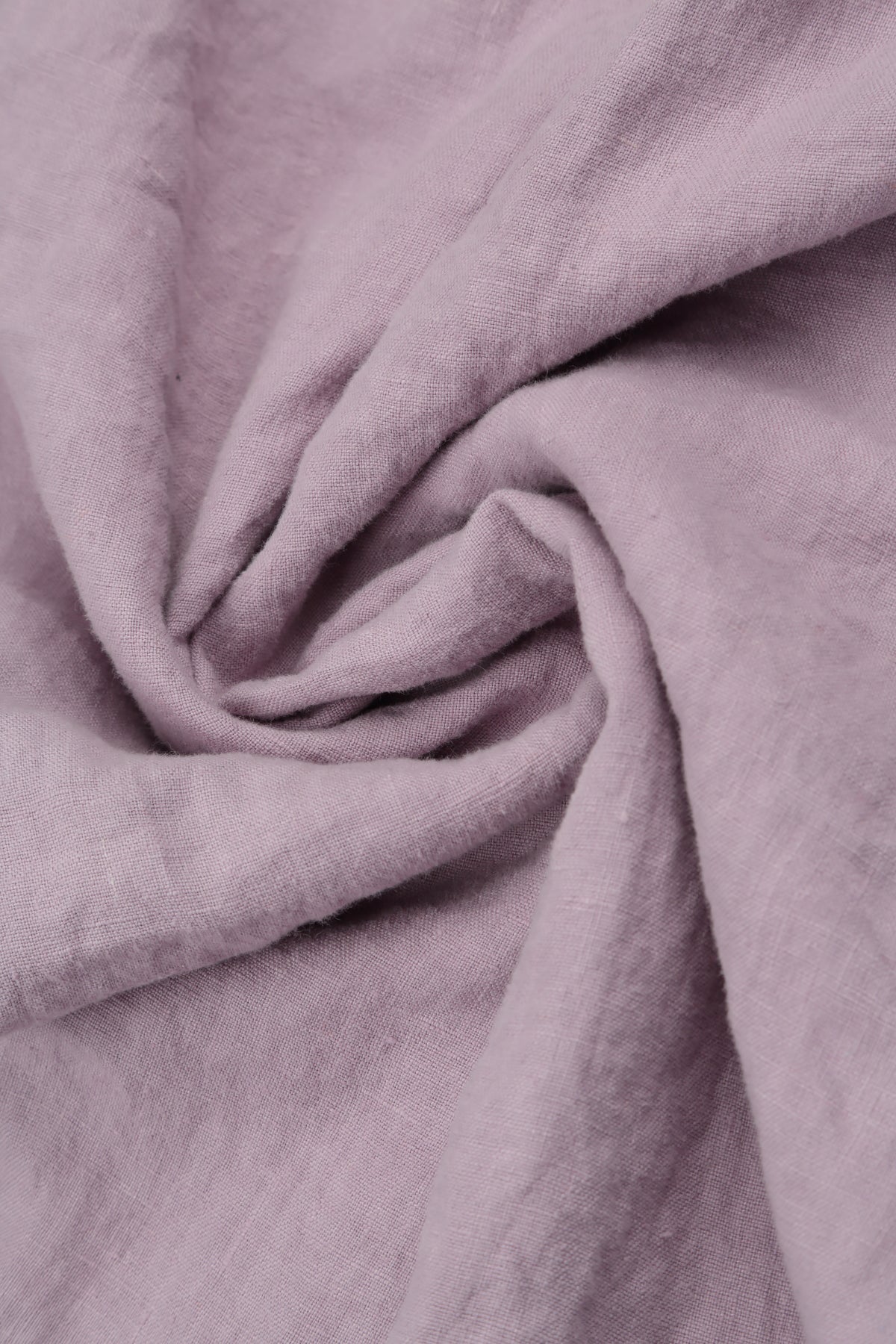 Buttoned Lilac Linen Dress 5