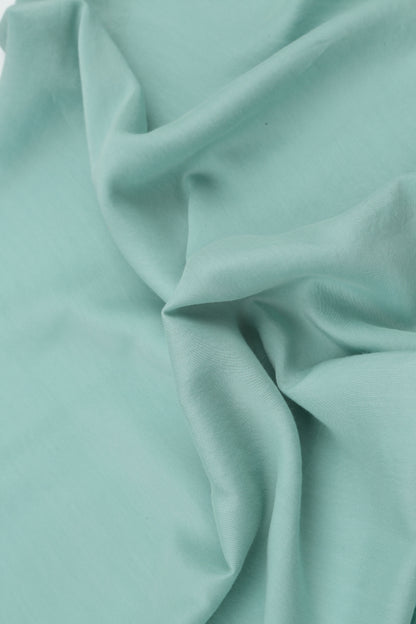 Buttoned Mint Pure Silk Jacket 5
