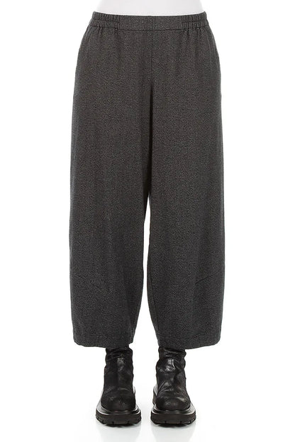 Charcoal Wool Trousers 1