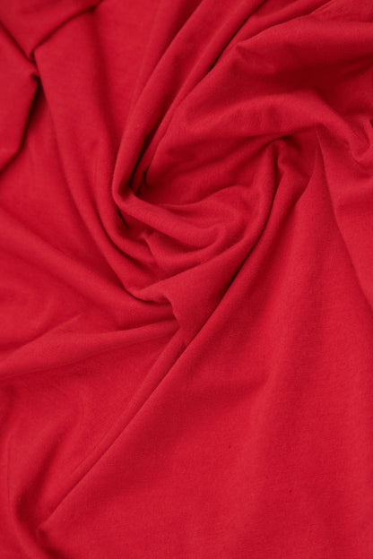 Cherry Red Cotton Leggings 4