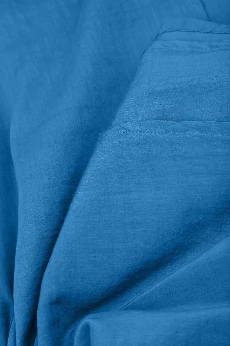 Cobalt Blue Silk Cotton Camisole Top 5