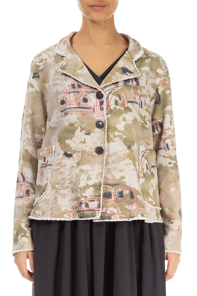Collar Retro Cotton Jacket