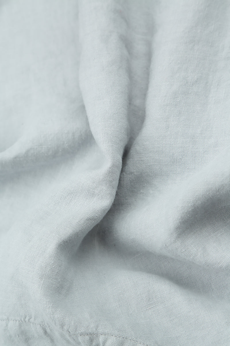 Contrast Detail Silver Grey Linen Jacket 5