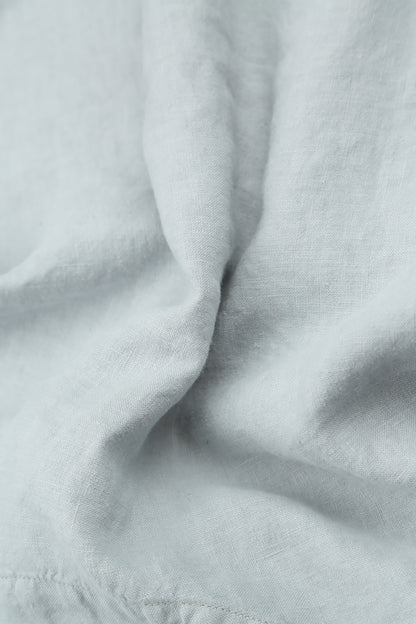 Contrast Detail Silver Grey Linen Jacket 5