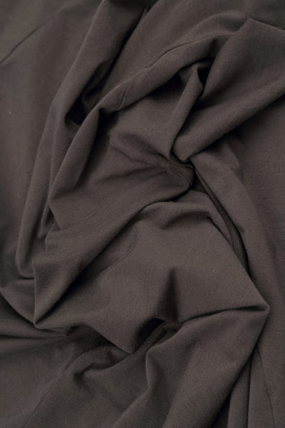 Leggings courts en coton marron forêt