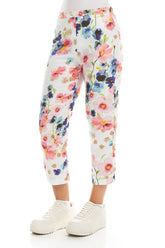 Cropped Primrose Linen Trousers 3