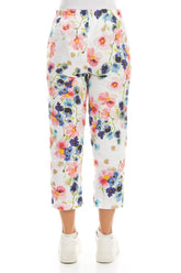 Cropped Primrose Linen Trousers 2