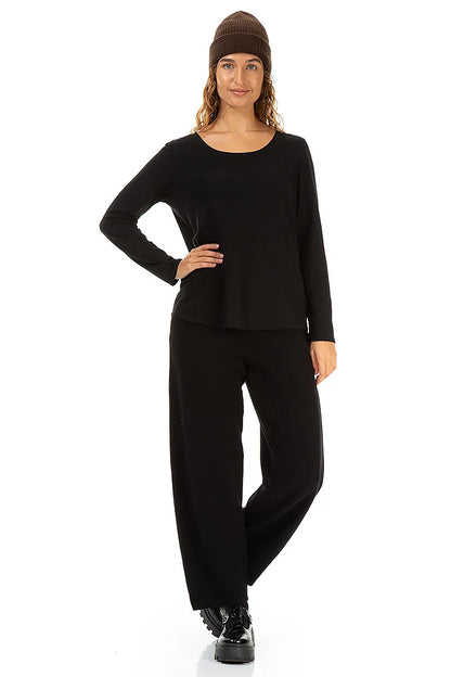 Bonnet en laine douce marron foncé