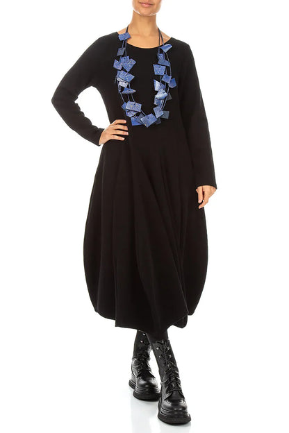 Deep Wave Leather Necklace 3