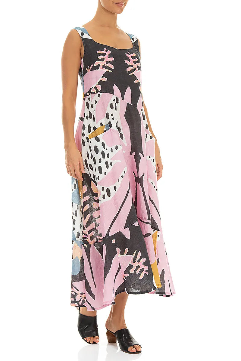 Robe en lin Fleur du désert