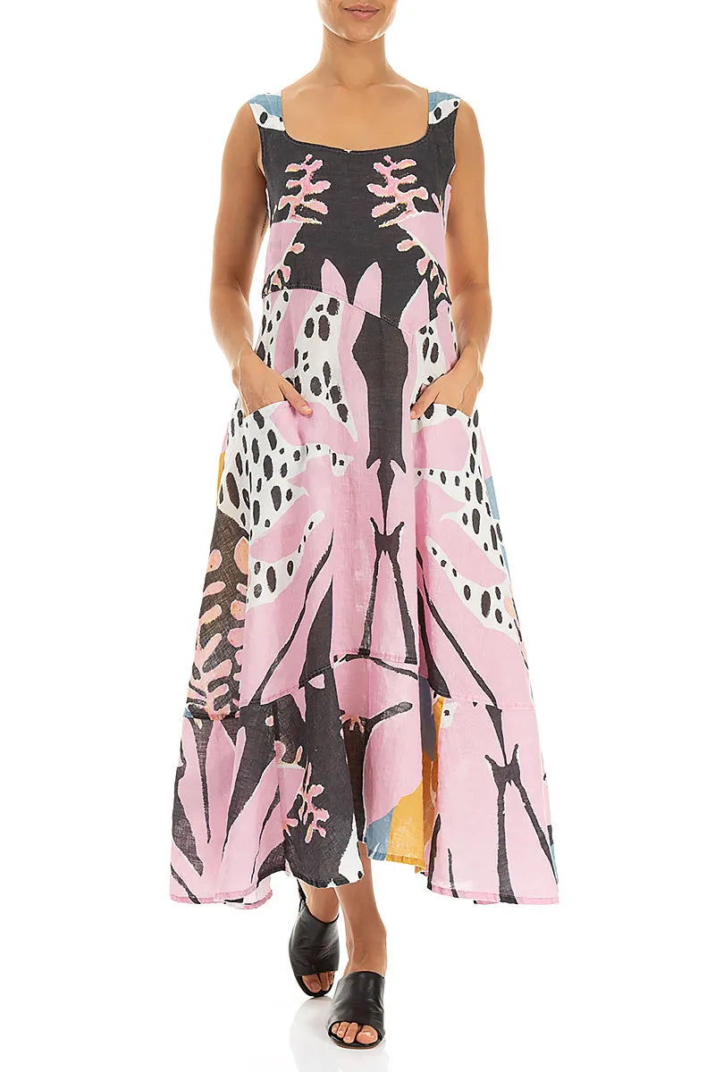 Robe en lin Fleur du désert