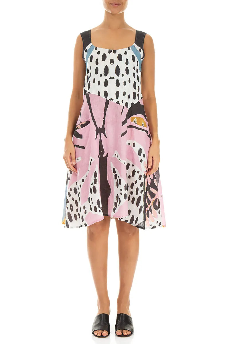 Robe mi-longue en lin Desert Bloom