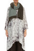 Dual Khaki & Pistachio Wool Scarf 1