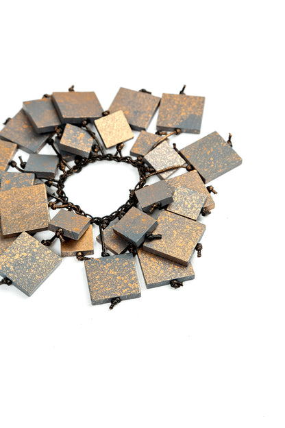 Earthline Wooden Square Bracelet