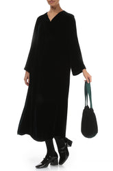 Emerald Silk Velvet Evening Hand Bag 2