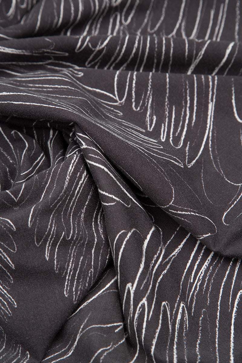 Feather Grey Cotton Leggings 5